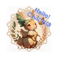 [LINEスタンプ] Rabbit Fairy ①