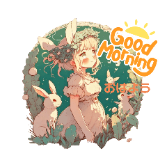 [LINEスタンプ] Rabbit Fairy ➁