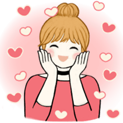 [LINEスタンプ] キュートなお団子ちゃん12 ♡ リラックス編